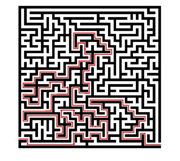 Maze solving with AR camera and robot arm